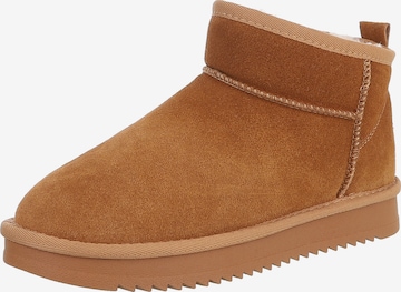 Ital-Design Snowboots in Braun: Vorderseite