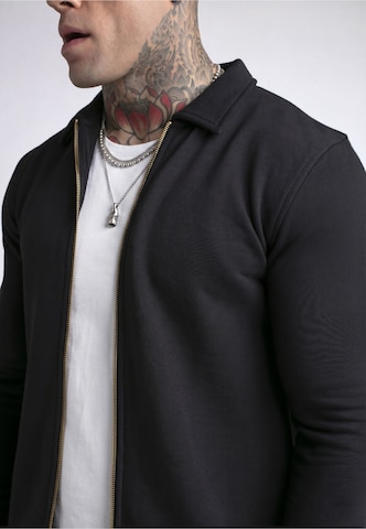 SikSilk - Casaco meia-estação em preto