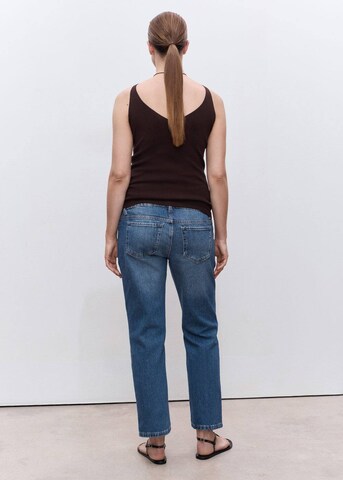 MANGO Regular Jeans in Blau