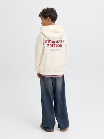 Jack & Jones Junior Sweatshirt i hvid