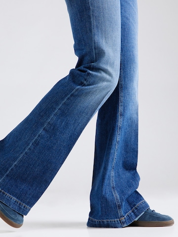 Dondup Flared Jeans 'Olivia' in Blau