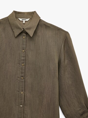Koton Blouse in Bruin
