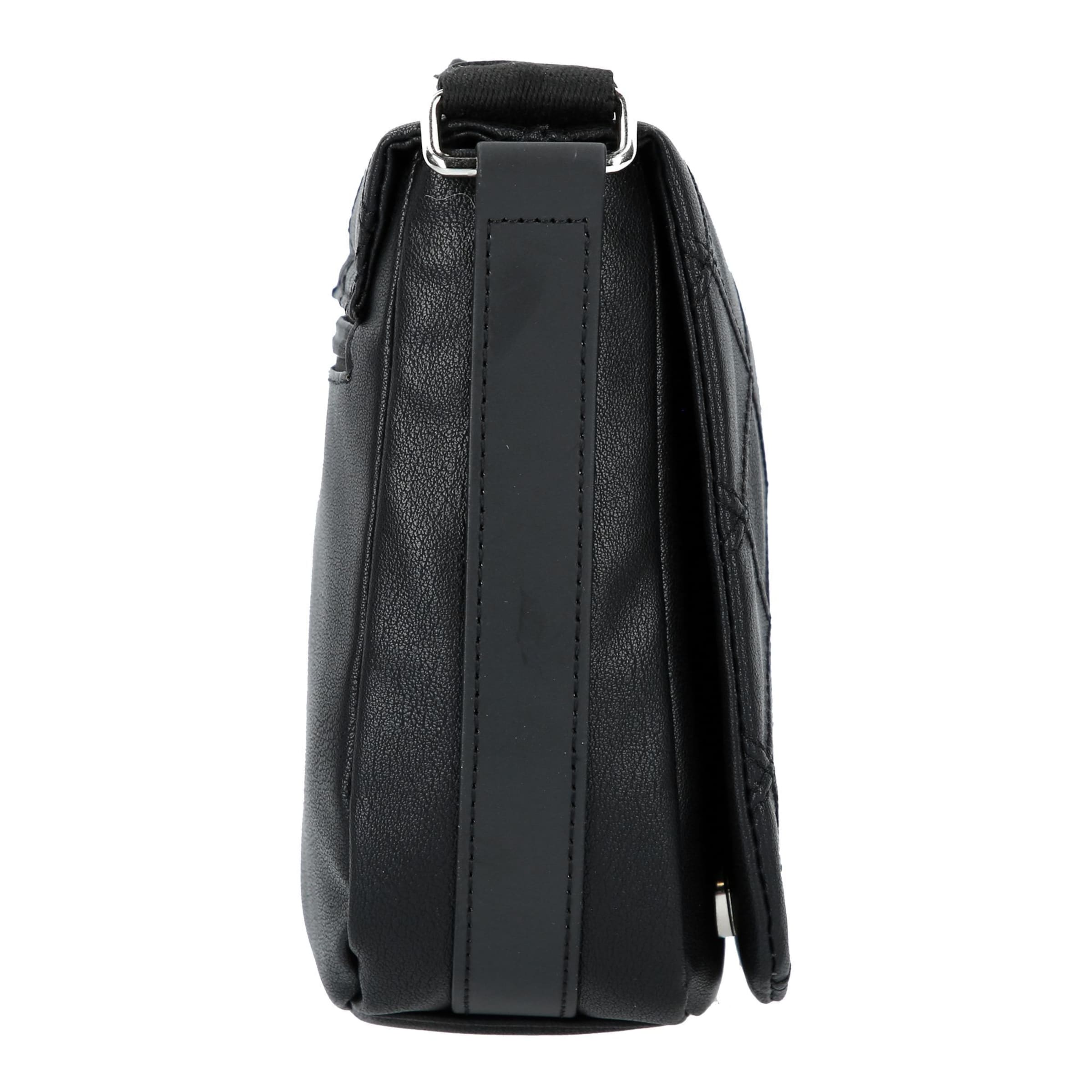 TOM TAILOR Umhängetasche in Schwarz