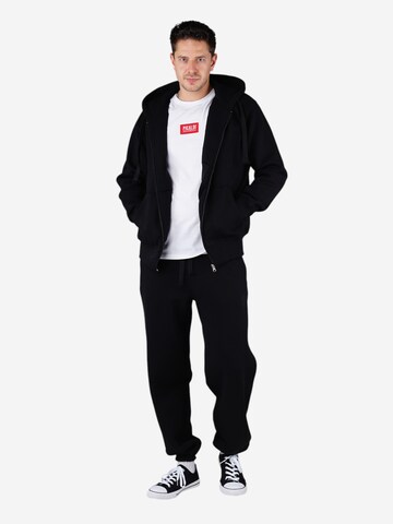 Picaldi Zip-Up Hoodie 'Hustle' in Black