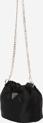 GUESS حقيبة تقليدية 'Velina' بلون أسود: الأمام