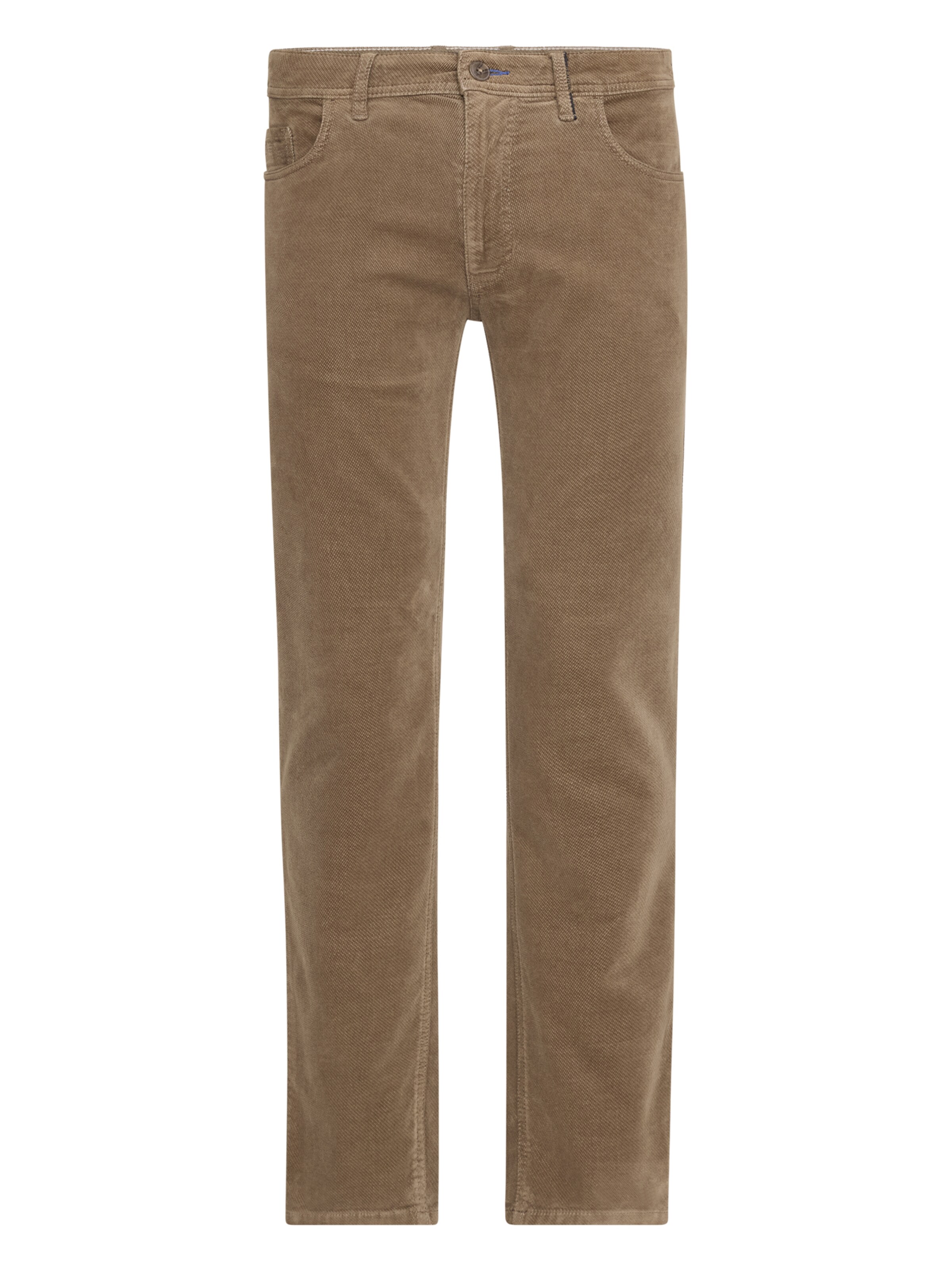 REDPOINT Regular Pants in Brown: front