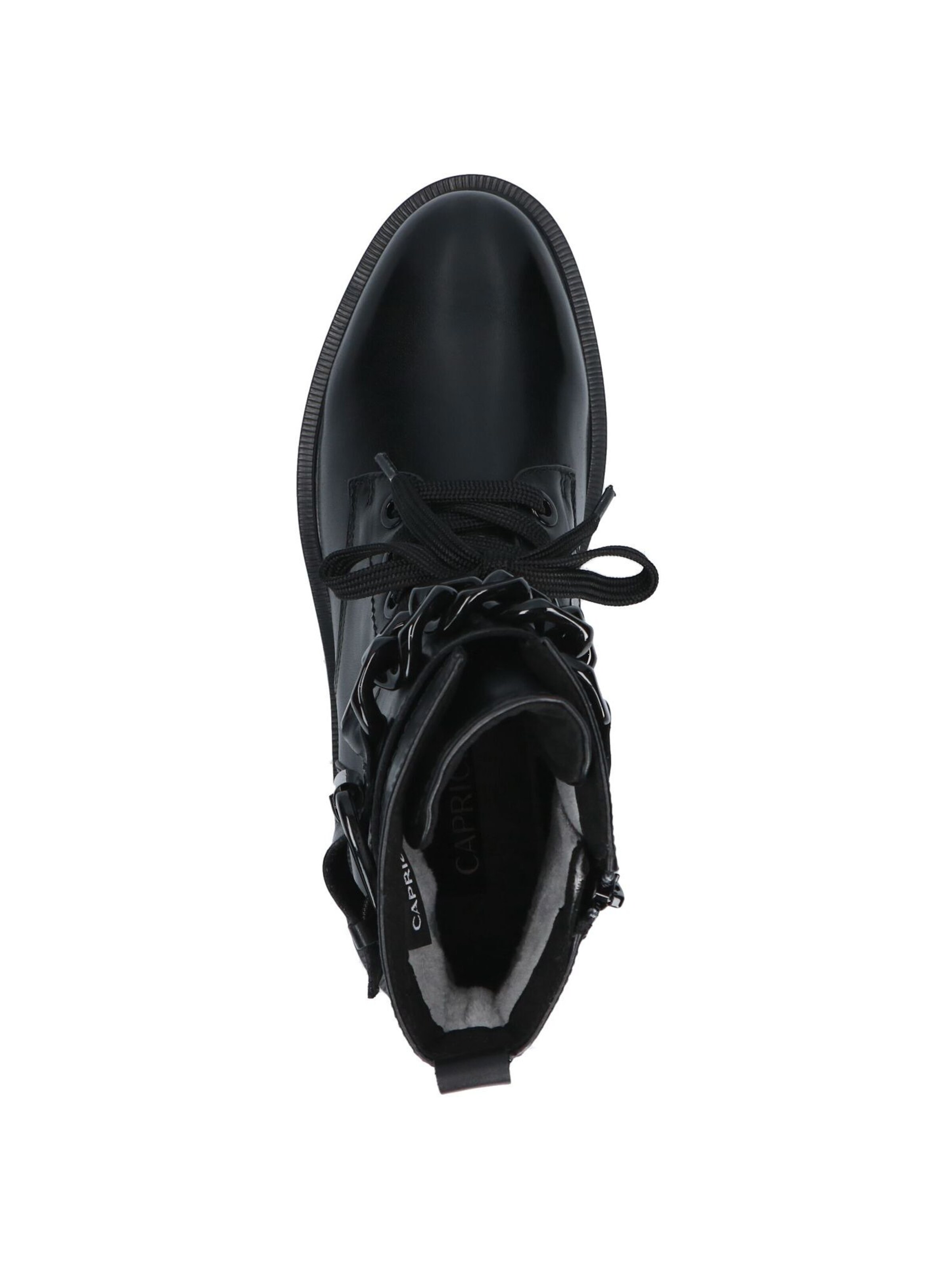 CAPRICE Veterlaarsjes in Zwart