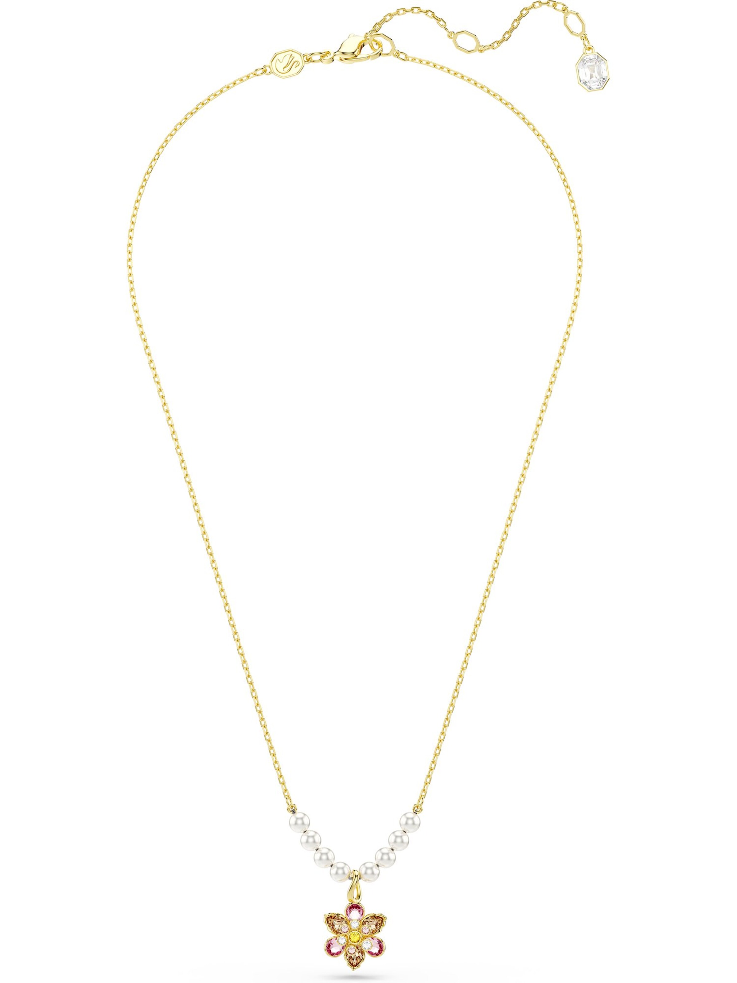 Swarovski Kette in Gold: Vorderseite