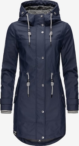 Giacca funzionale di Peak Time in blu: frontale