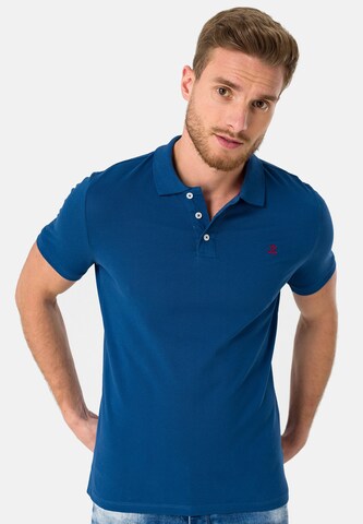Sir Raymond Tailor Poloshirt 'Wheaton' in Blau: Vorderseite
