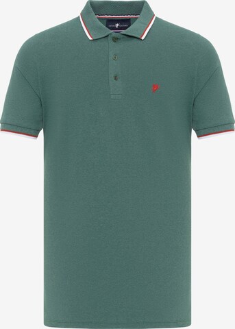 DENIM CULTURE - Camiseta 'ARVID' en verde: frente