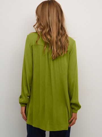 KAFFE CURVE Tunic 'Amber' in Green