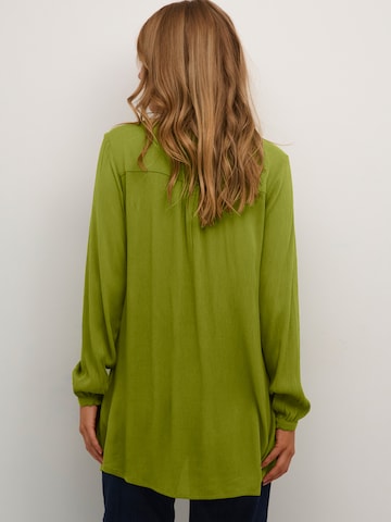 KAFFE CURVE Tunic 'Amber' in Green