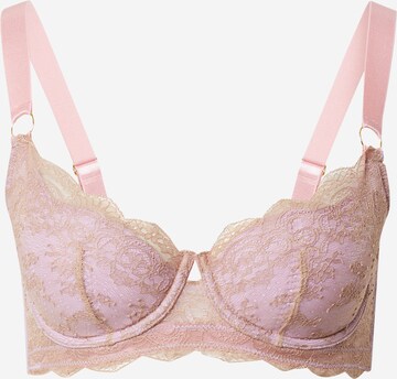 Invisible Soutien-gorge 'NORA' Dora Larsen en rose : devant