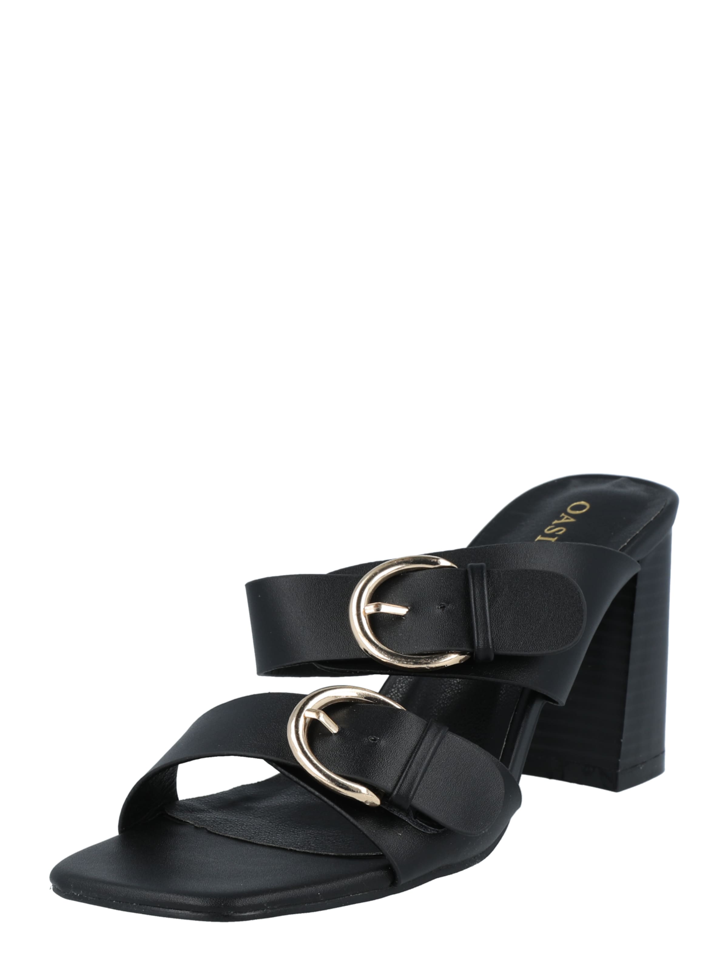 Sandalo di Oasis in nero: frontale