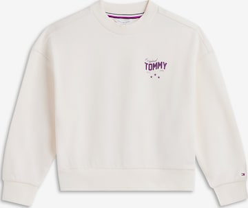 balta TOMMY HILFIGER Megztinis be užsegimo: priekis