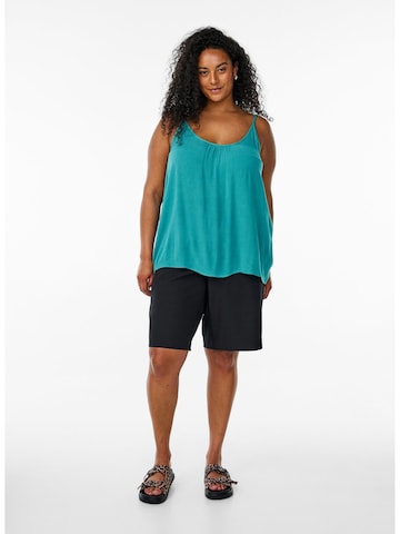 Zizzi Top 'Erose' | modra barva