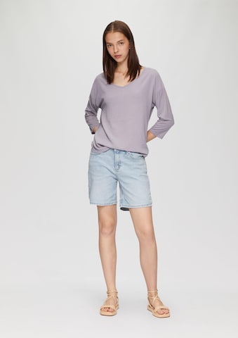 QS Shirt in Grau