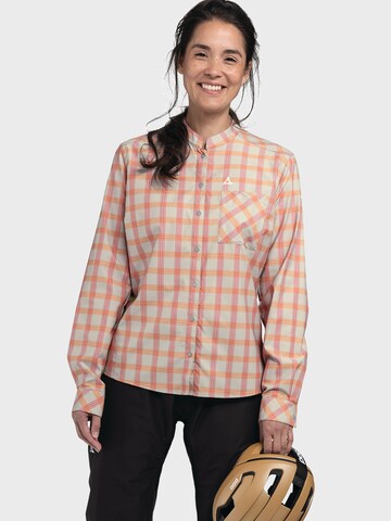 Schöffel Athletic button up shirt 'Pianosa' in Grey