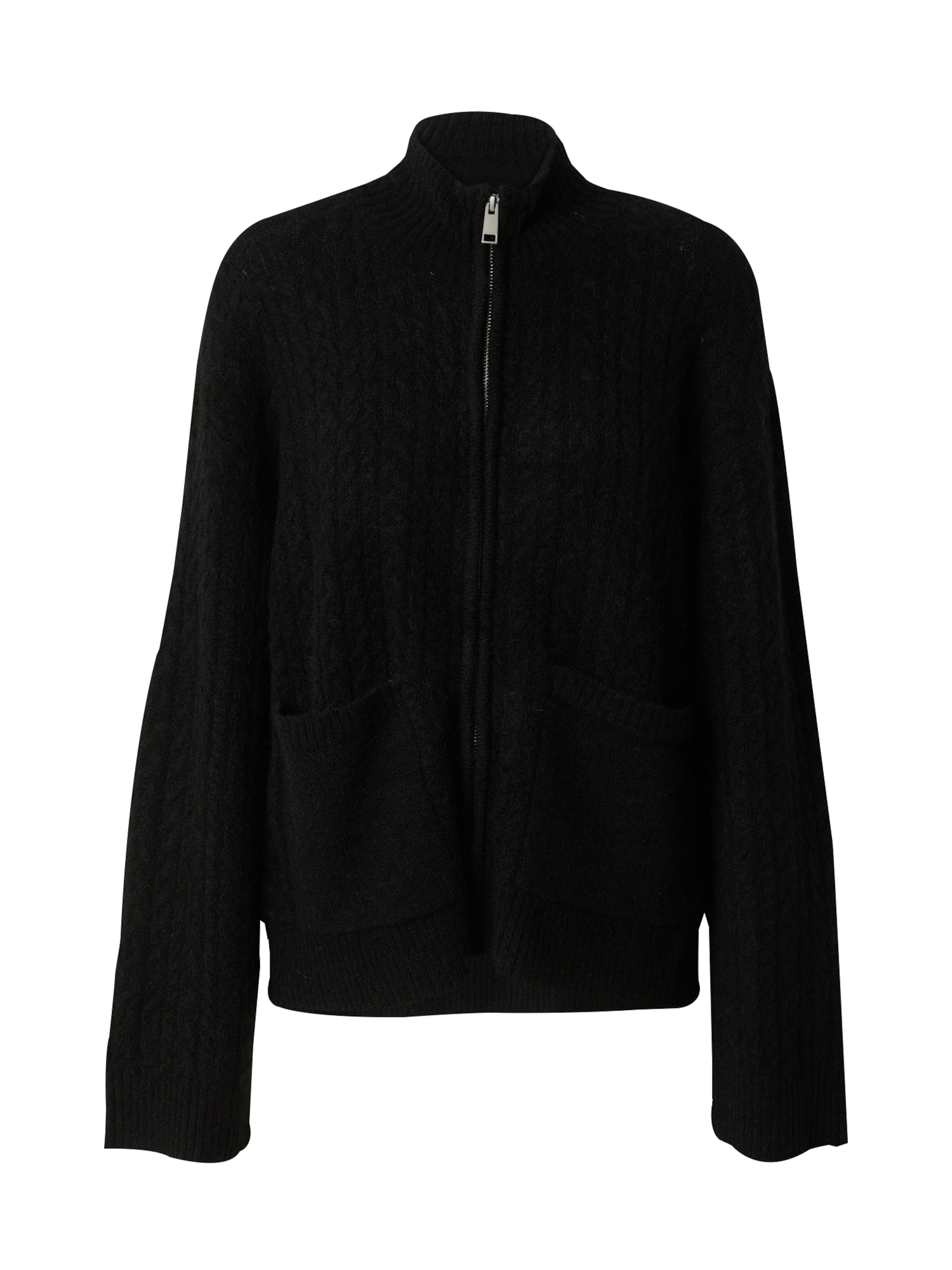 MSCH COPENHAGEN Kardigan 'Blithe Hope' w kolorze czarny: przód