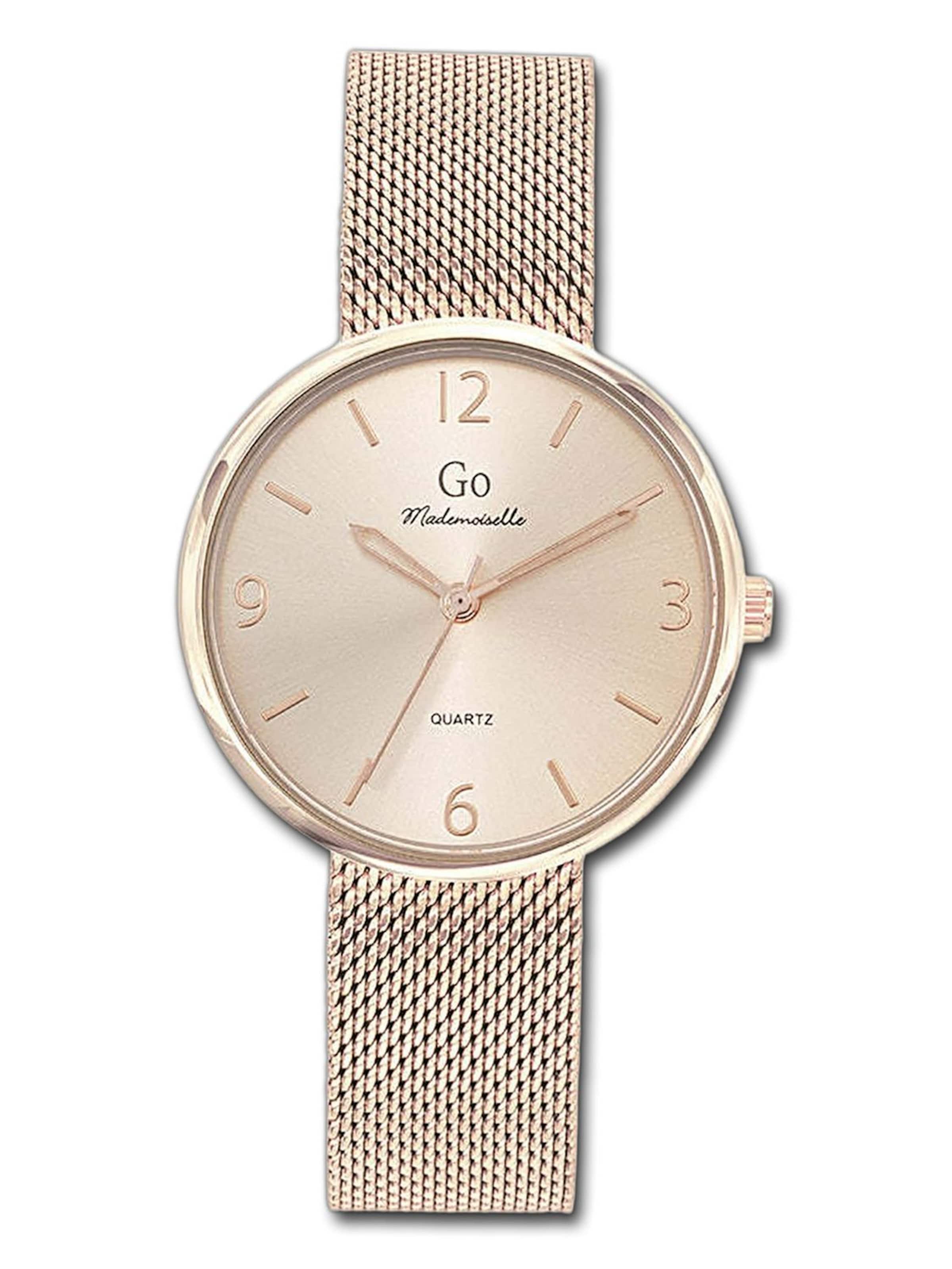 Montre à affichage analogique GO GirlOnly en or : devant