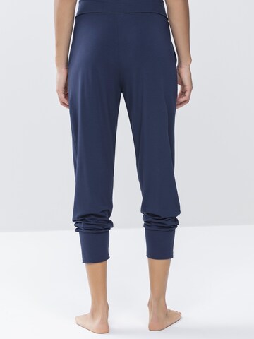 Mey Tapered Pajama Pants in Blue