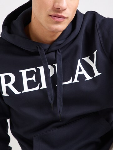 Felpa di REPLAY in blu