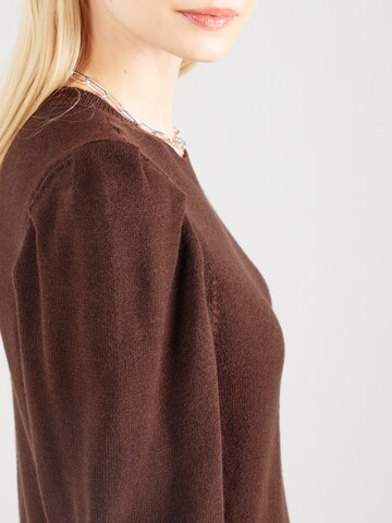 Peppercorn Gebreide jurk 'Anissa' in Bruin