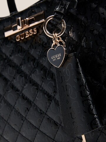 Sac à bandoulière 'Guess Sac Bandoulière Blane Girlfriend Sat Black' GUESS en noir