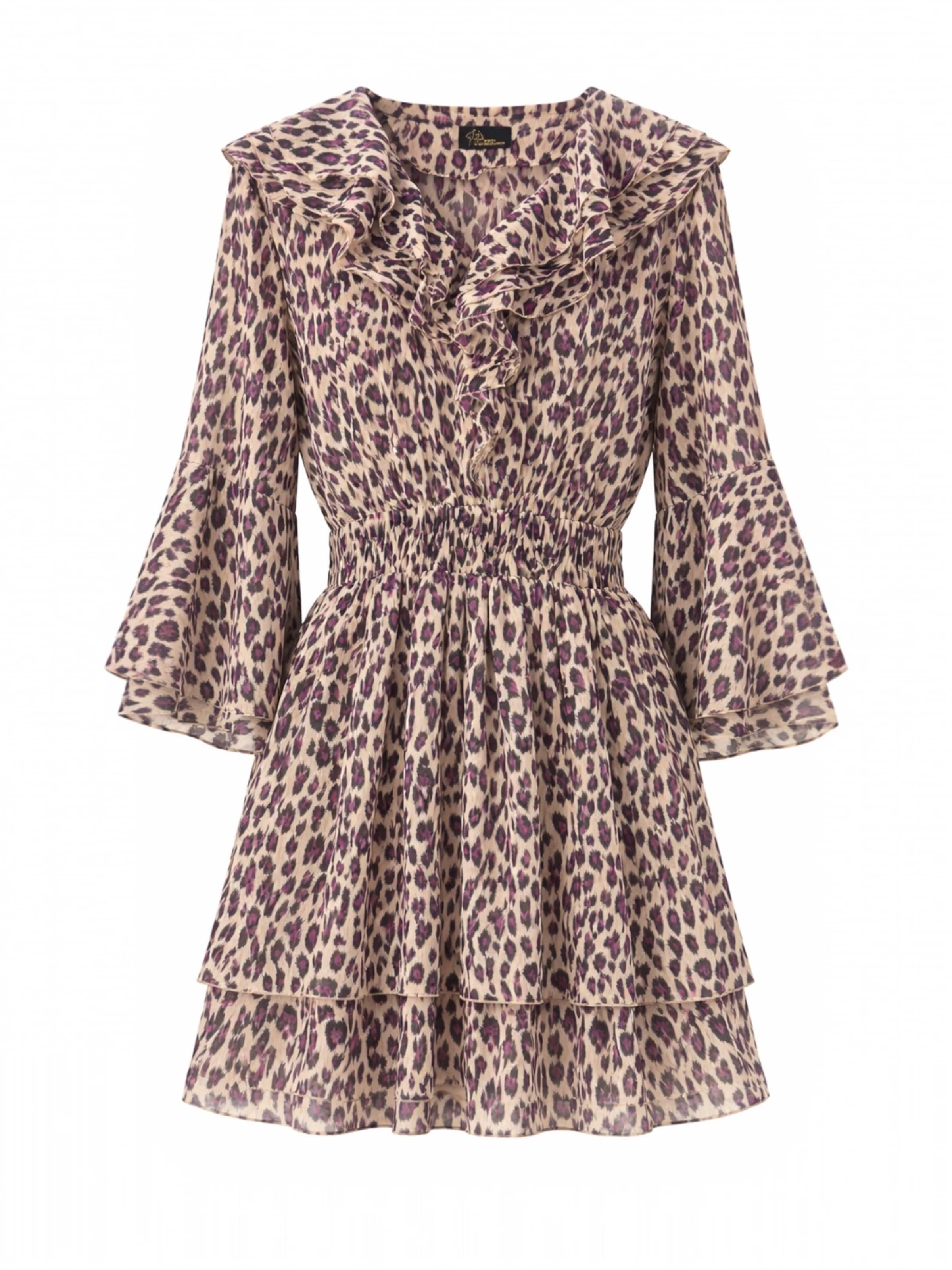 Elena Athanasiadou Cocktail Dress 'Viola' in Beige: front