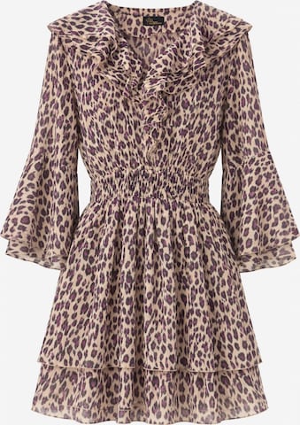 Elena Athanasiadou - Vestido de gala 'Viola' en beige: frente