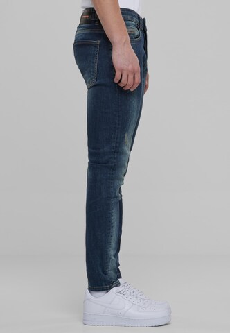 2Y Premium Slimfit Jeans in Blau
