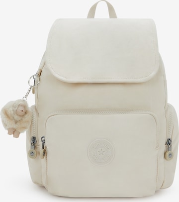 Zaino 'City' di KIPLING in beige: frontale