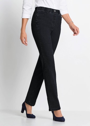 Goldner Regular Jeans 'Martha' in Black