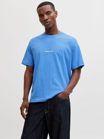 JACK & JONES Shirt 'JORNorrebro' in Blauw: voorkant
