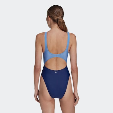mėlyna ADIDAS SPORTSWEAR Sportinis maudymosi kostiumėlis 'Colorblock'