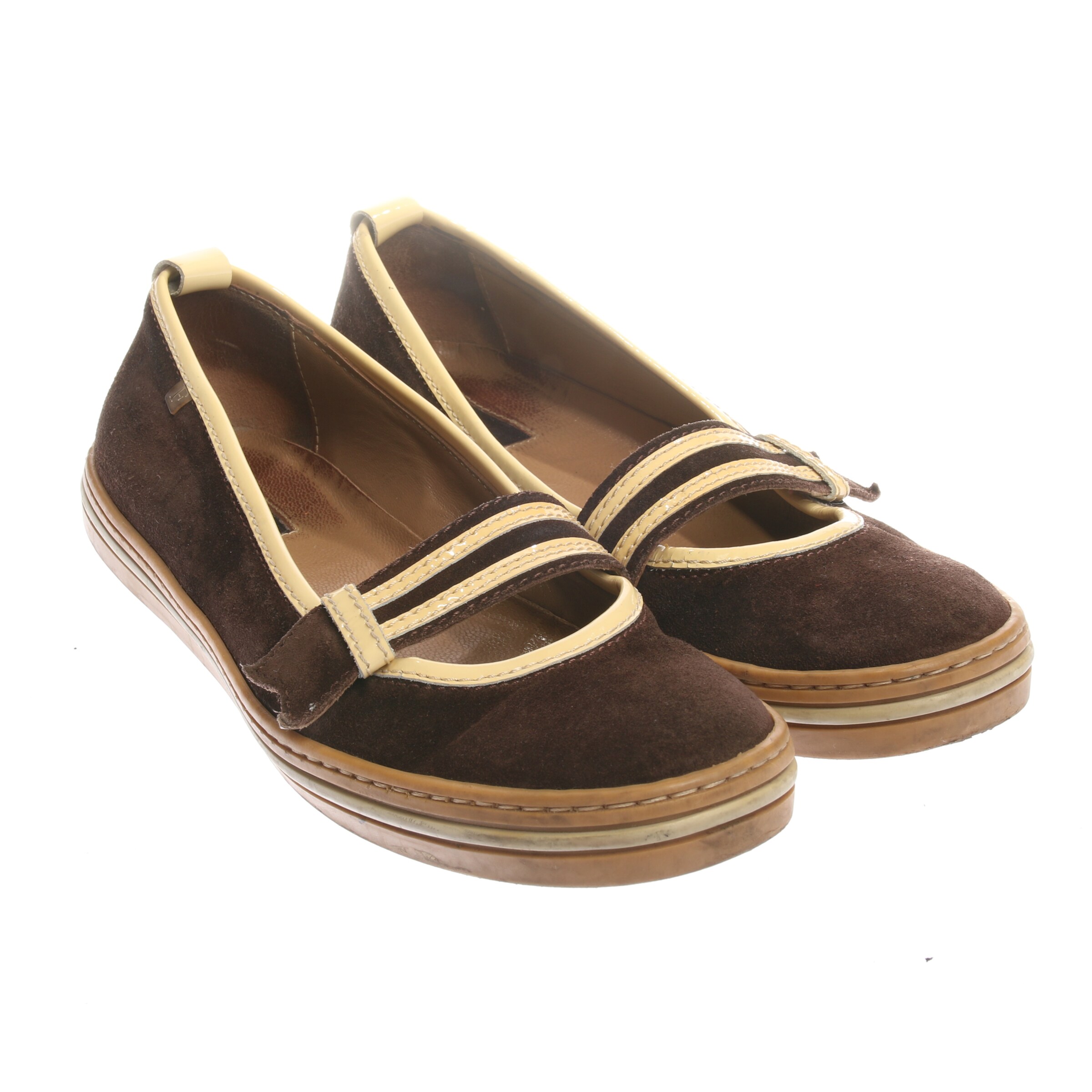 FURLA Flats & Loafers in 39 in Beige: front