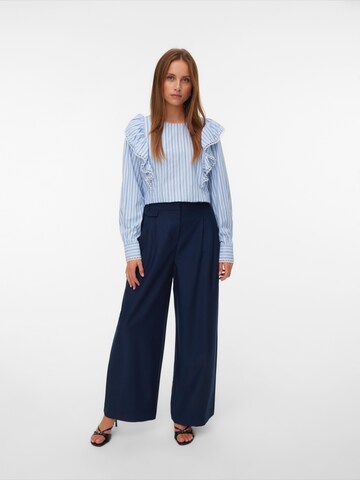 VERO MODA Blouse 'VMFANNI' in Blue