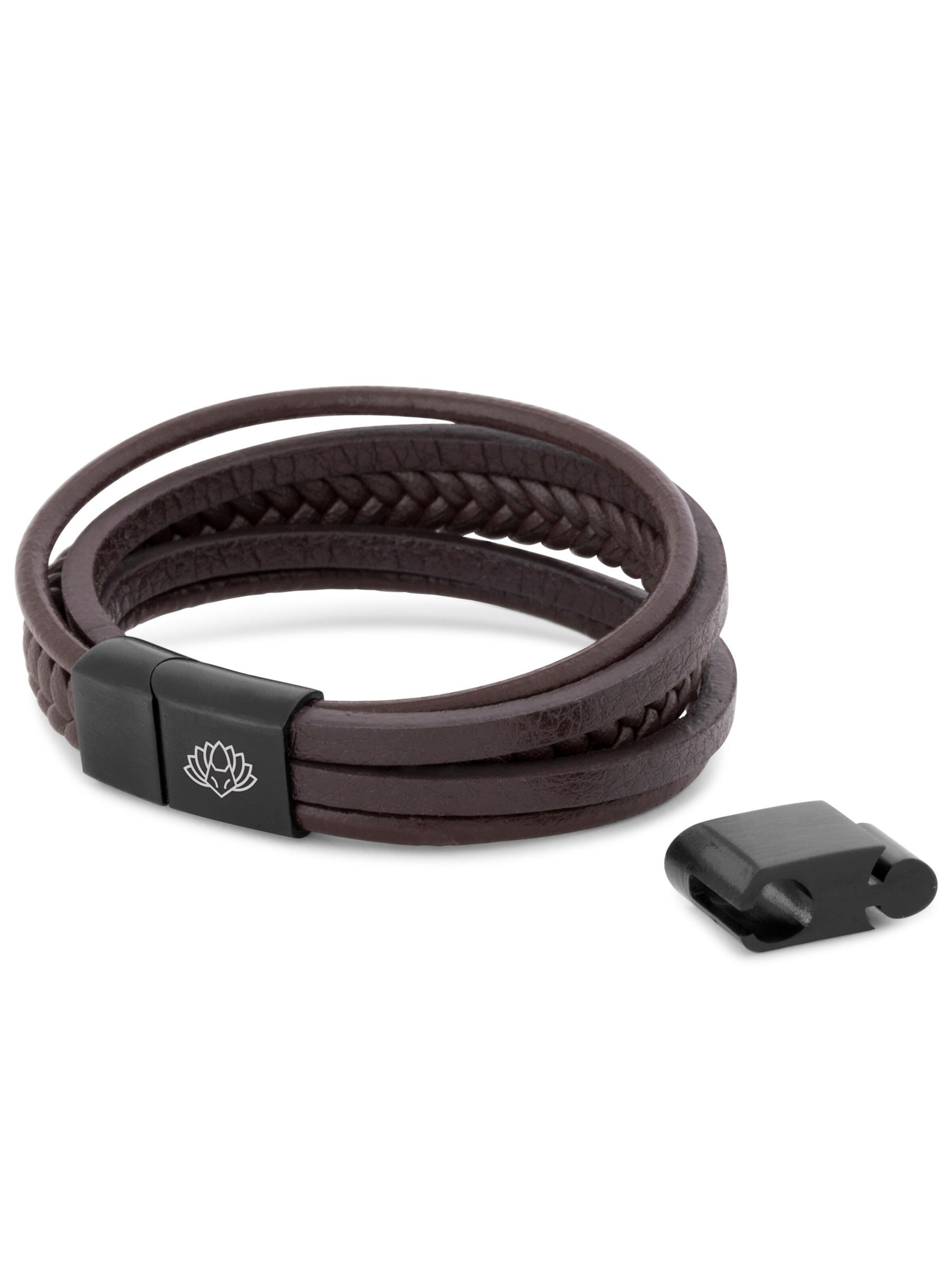 Akitsune Bracelet 'Pax' in Brown