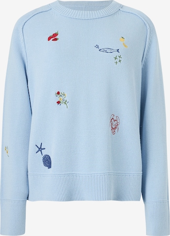 mėlyna Abercrombie & Fitch Megztinis 'MADELINE': priekis