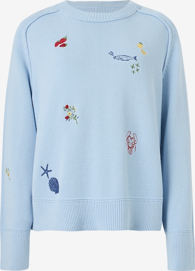 Abercrombie & Fitch Pulover 'MADELINE' u svijetloplava / žuta / zelena / crvena, Pregled proizvoda