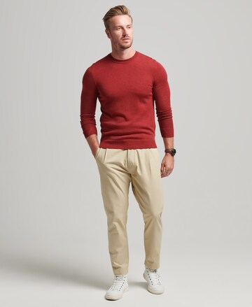 Pull-over Superdry en rouge