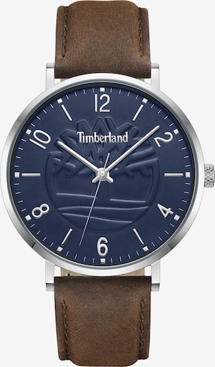 TIMBERLAND Analoog horloge 'RIPTON' in de kleur Blauw / Bruin / Zilver, Productweergave