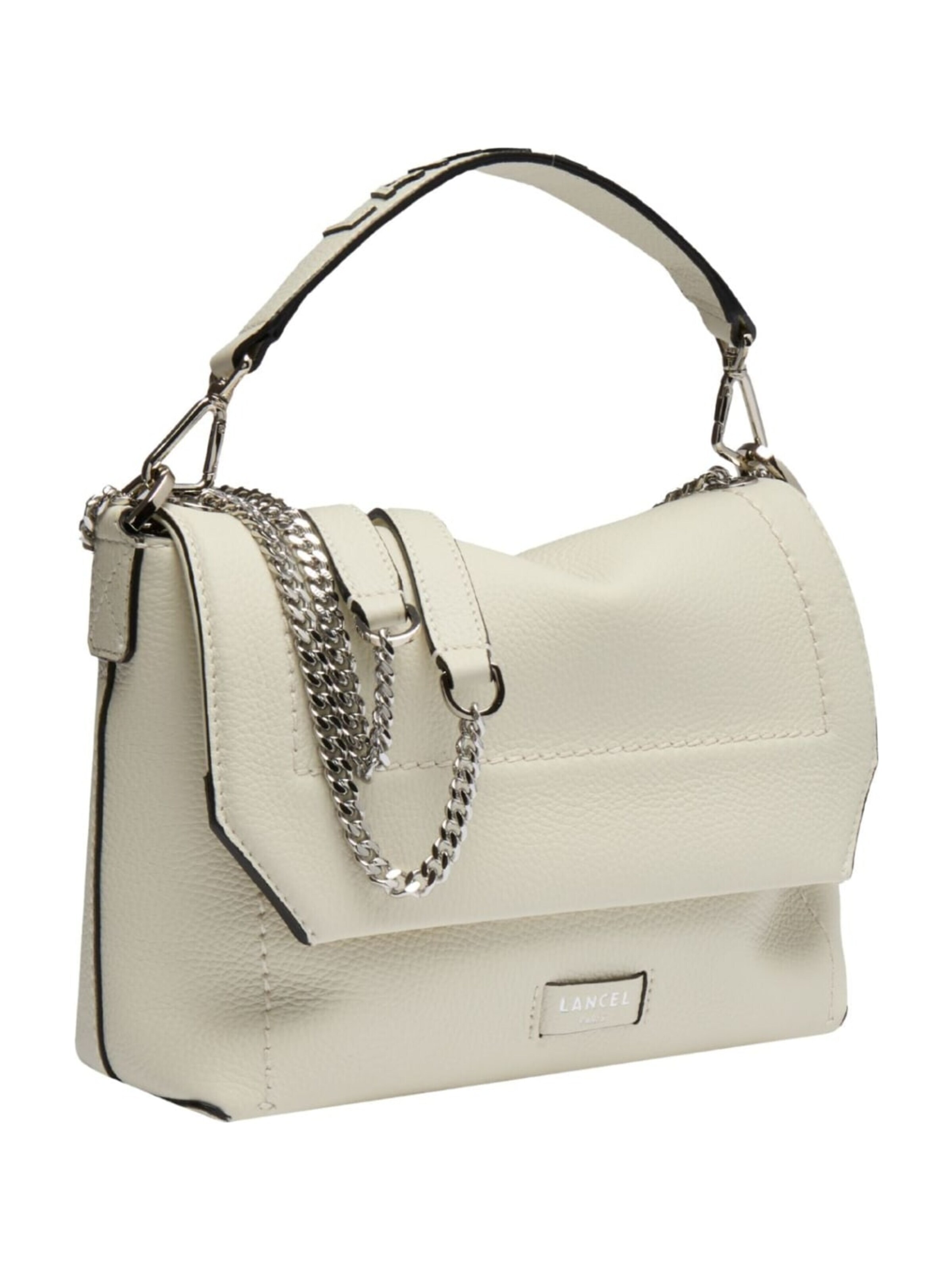 Lancel Taška přes rameno 'Lancel Sac Rabat M Ninon Soft Neige Femme' – bílá