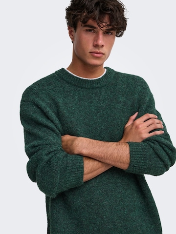 Only & Sons Sveter 'ONSHale' - Zelená