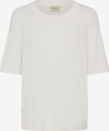 balta Fransa Megztinis: priekis