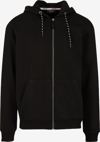 Veste de survêtement 'Ponto' INDICODE JEANS en noir : devant