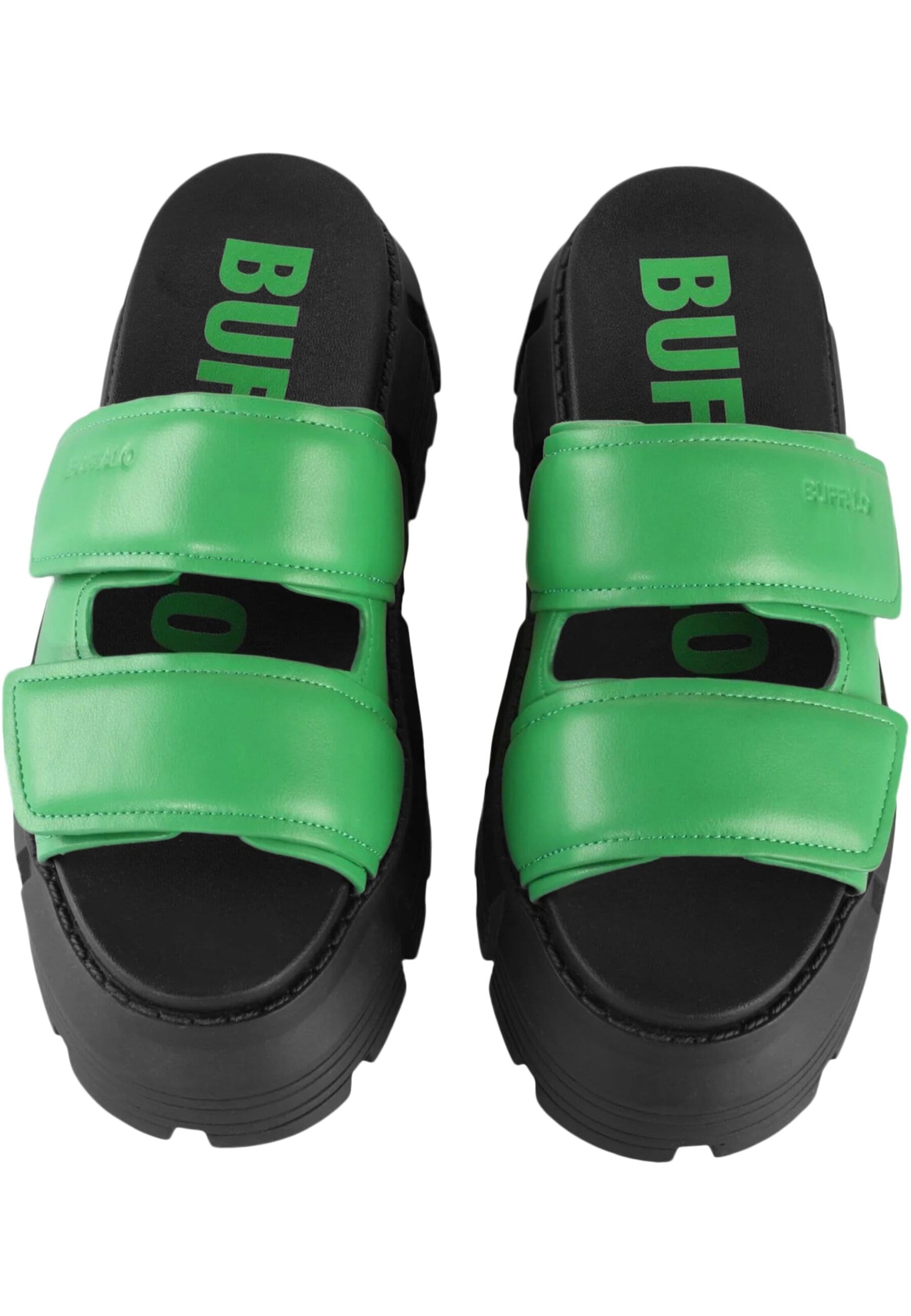 Mule 'Ava Velari' BUFFALO en vert