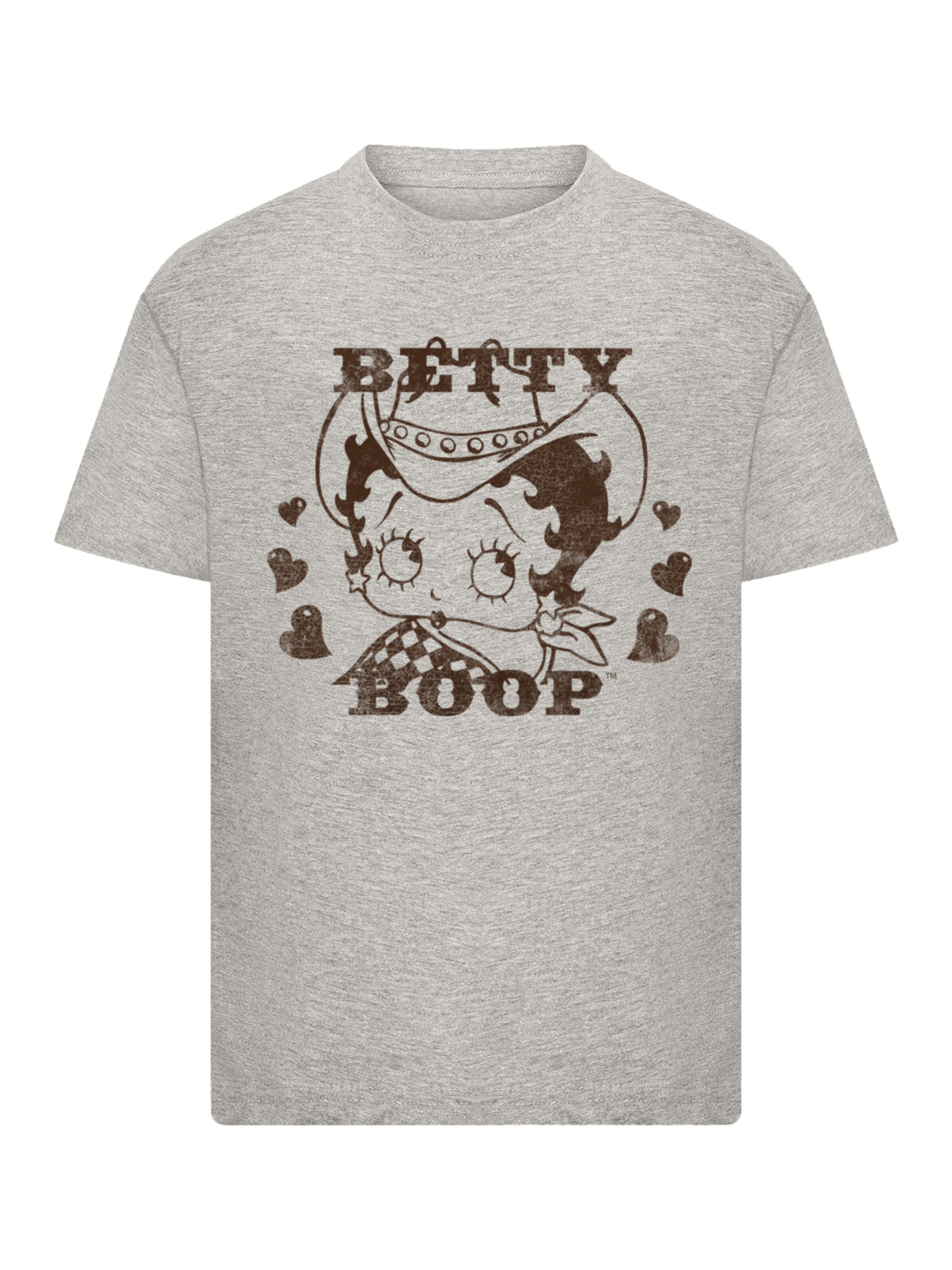 T-Shirt F4NT4STIC en gris : devant