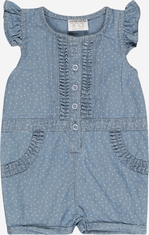 JACKY Overall 'LOVELY BIRD' in Blue: front